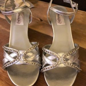 Dress/Pageant/wedding wedge heels women’s 6.5
